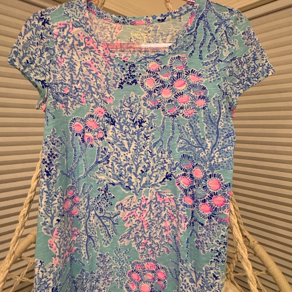 Lilly Pulitzer Floral Print Women's Top